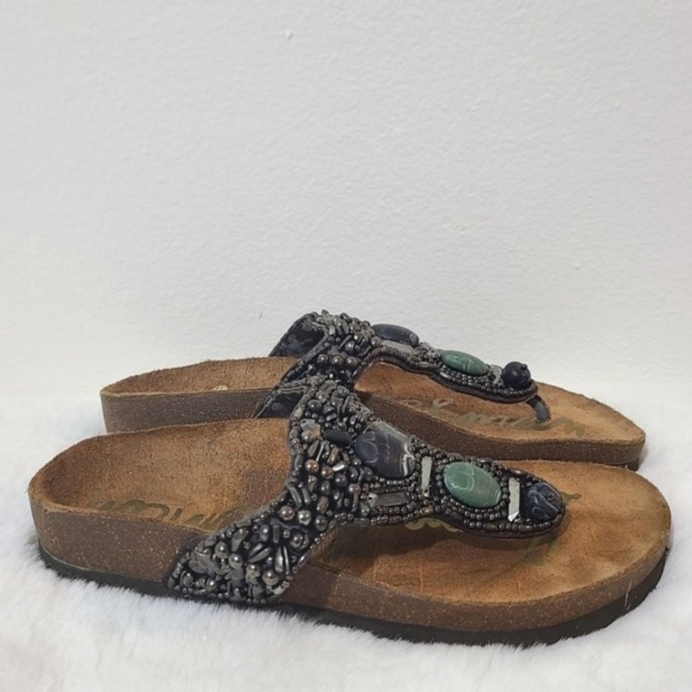 Sam edelman Rhinestone Sandals Leather, size - Picture 4 of 10